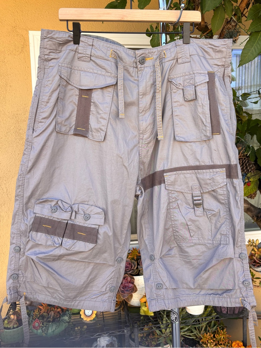 Sean John Men's Big & Tall Classic
Flight Cargo Shorts Olive Size 36
